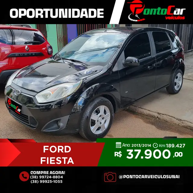 Carro Ford New Fiesta Hatch 2014 New Fiesta SE 1.6 16V