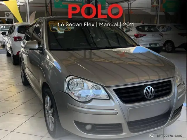 Carro Volkswagen Polo Sedan 2011 1.6 8V (Flex)