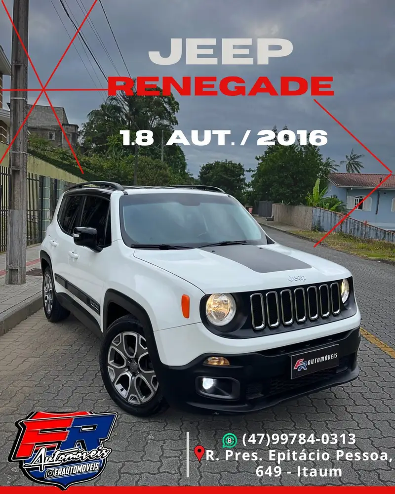 Jeep Renegade Longitude 1.8 4x2 (Aut) (Flex)