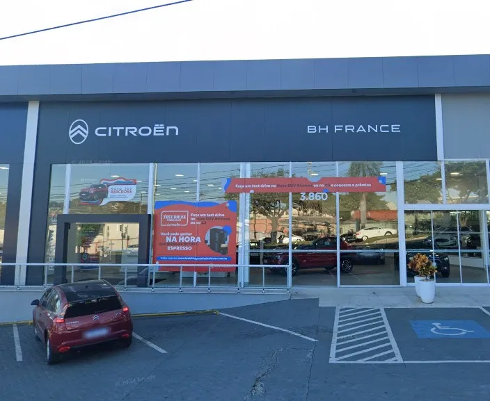 Fachada da loja Veículos à venda em BH France - Citroen - Belo Horizonte - MG