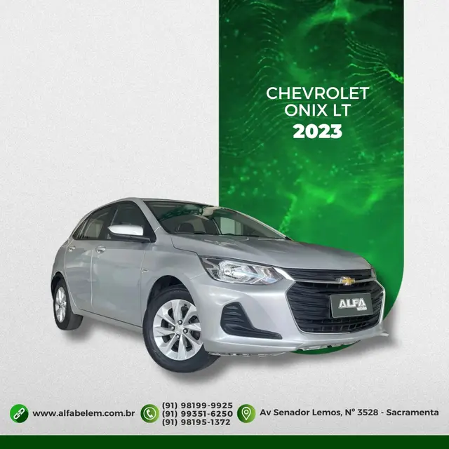 Carro Chevrolet Onix 2023 LT 1.0