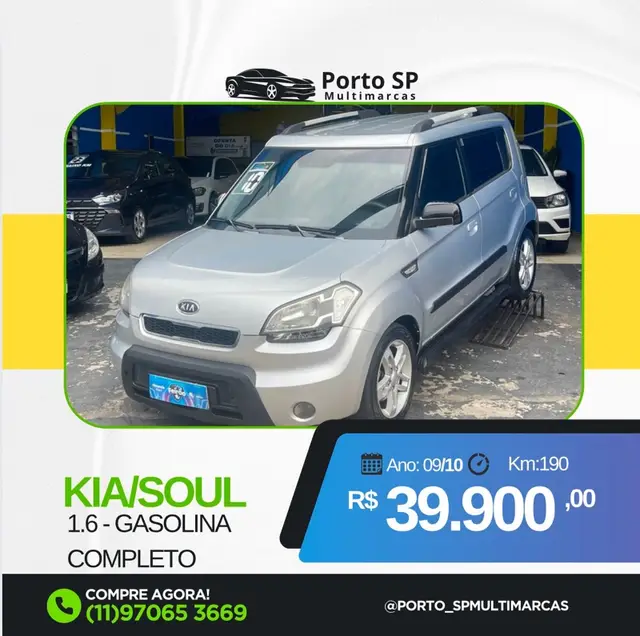 Carro Kia Soul 2010 EX 1.6 16V U.102