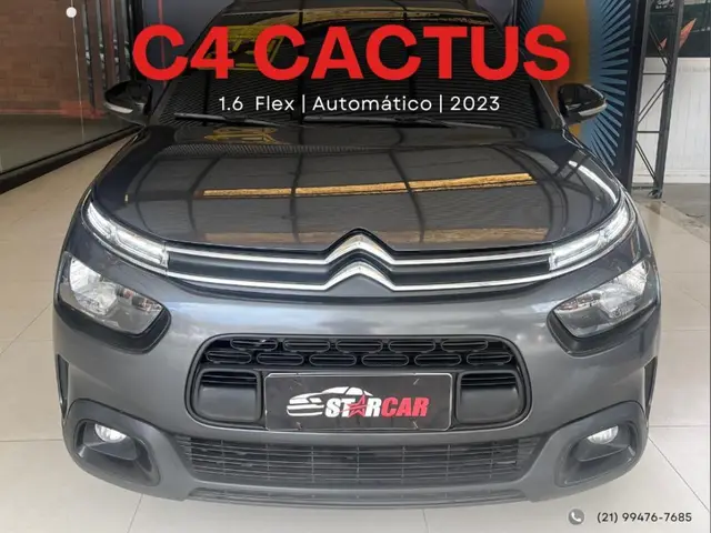 Carro Citroën C4 Cactus 2023 1.6 Feel (Aut) (Flex)