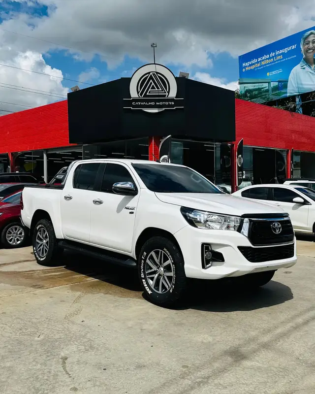 Carro Toyota Hilux Cabine Dupla 2019 Hilux 2.7 SRV CD 4x2 (Flex) (Aut)