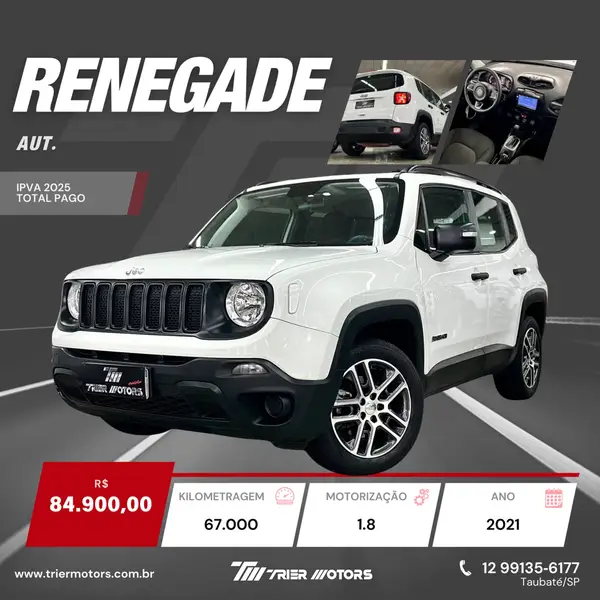 Jeep Renegade 1.8 4x2 (Aut) (Flex)