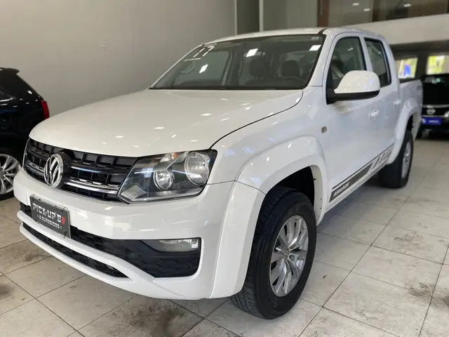 Carro Volkswagen Amarok 2017 2.0 CD 4x4 TDi Trendline (Aut)