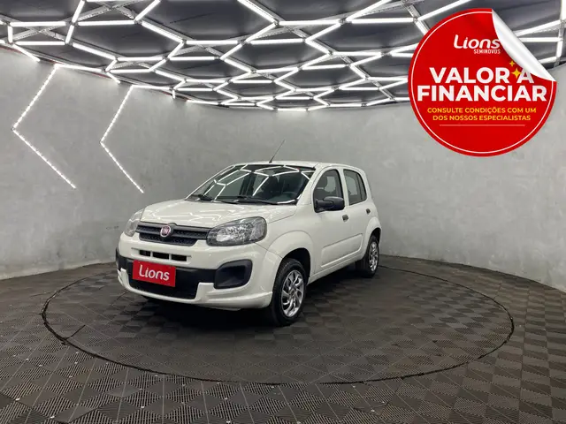 Carro Fiat Uno 2021 Attractive 1.0