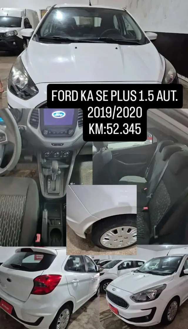 Carro Ford Ka 2020 1.5 SE Plus (Aut) (Flex)