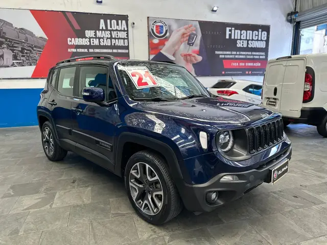 Carro Jeep Renegade 2021 Longitude 1.8 4x2 (Aut) (Flex)