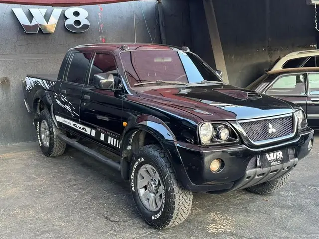 Carro Mitsubishi L200 2004 L 200 Sport RS 2.5 4x4
