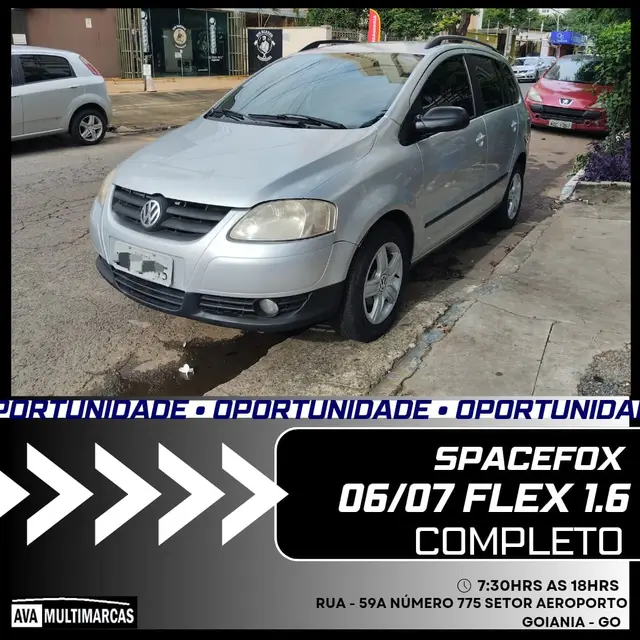 Carro Volkswagen SpaceFox 2007 1.6 8V (Flex)