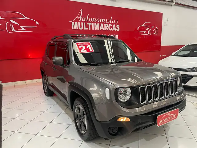 Carro Jeep Renegade 2021 Sport 1.8 4x2 (Aut) (Flex)