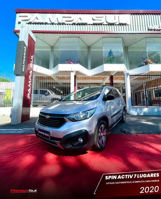 Carro Chevrolet Spin 2020 Activ 7S 1.8 (Flex) (Aut)