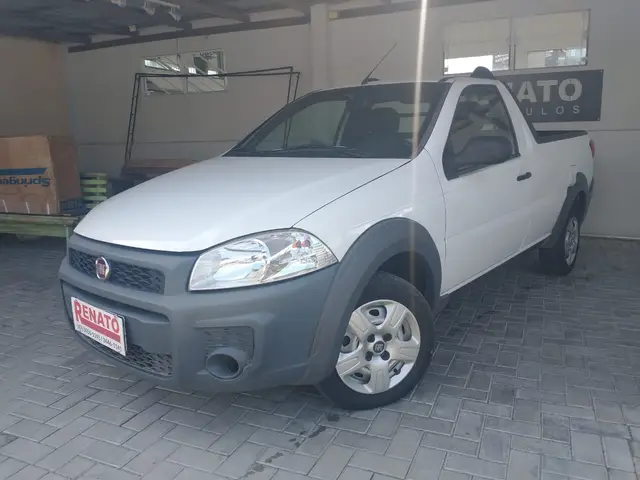 Carro Fiat Strada 2018 Hard Working 1.4 (Flex) (Cabine Simples)