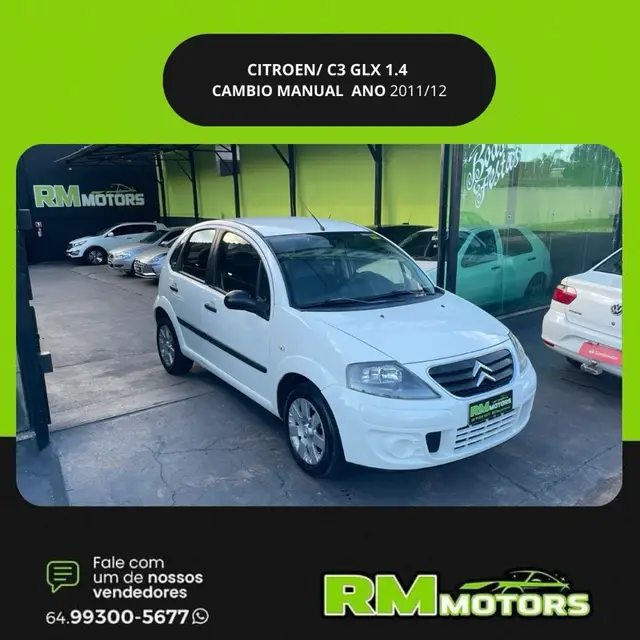 Carro Citroën C3 2012 GLX 1.4 8V (flex)