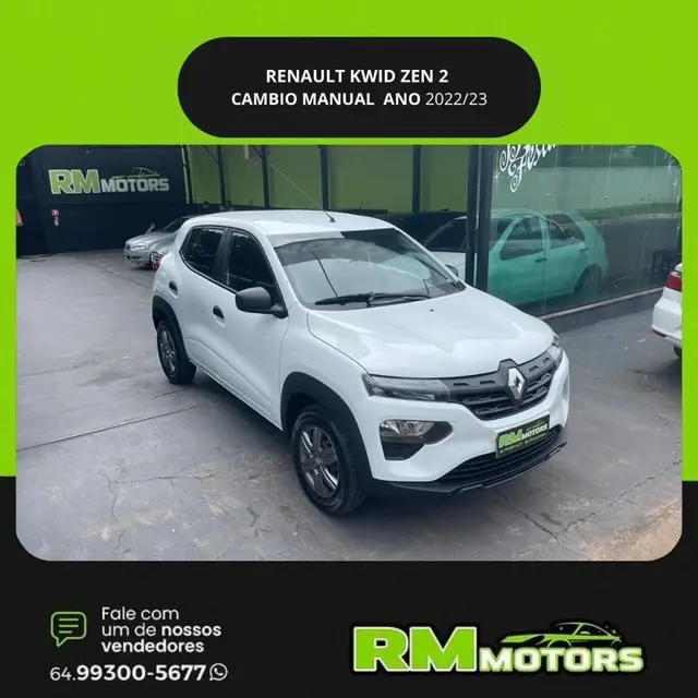 Carro Renault Kwid 2023 Zen 1.0 12v SCe (Flex)