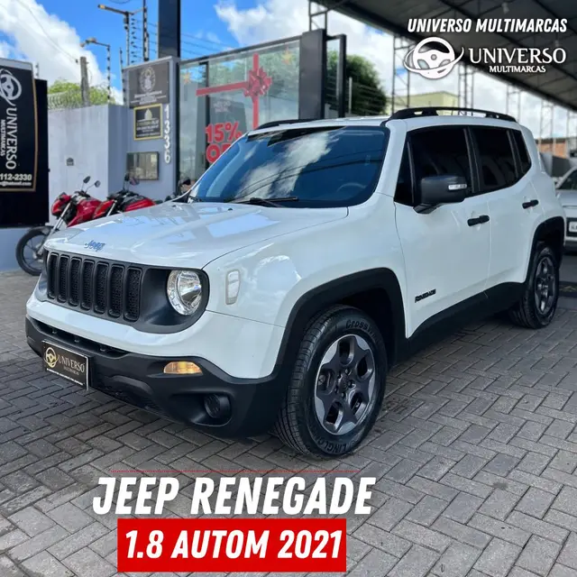 Carro Jeep Renegade 2021 1.8 4x2 (Aut) (Flex)