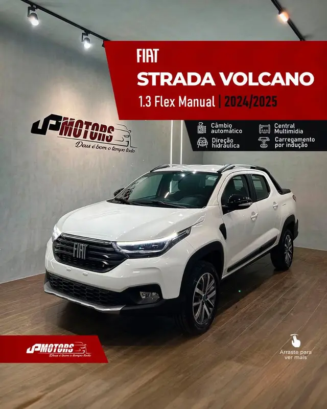 Carro Fiat Strada 2025 Volcano 1.3