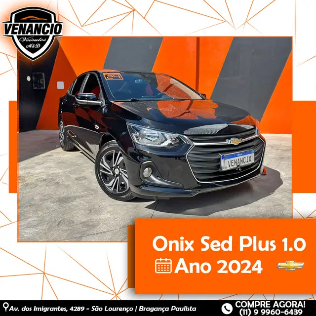 Carro Chevrolet Onix Plus 2024 LT 1.0