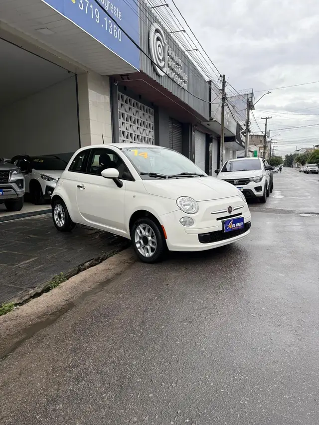 Carro Fiat 500 2014 Cult 1.4 Evo (Flex)