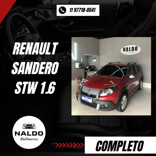 Carro Renault Sandero Stepway 2013 1.6 8V (Flex)