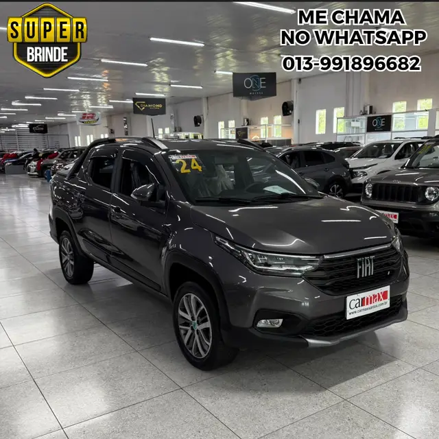 Carro Fiat Strada 2024 Volcano 1.3 Cabine Dupla