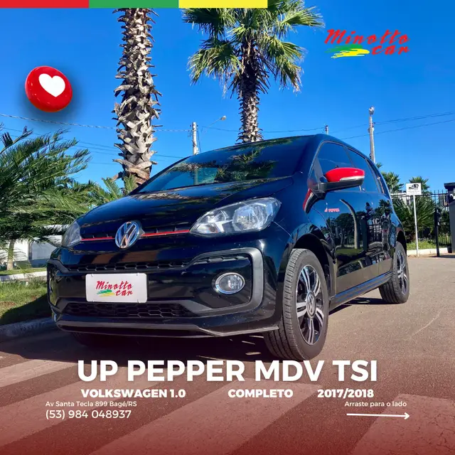 Carro Volkswagen Up! 2018 1.0 12v TSI E-Flex Pepper