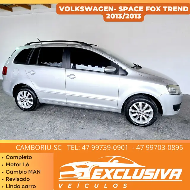 Carro Volkswagen SpaceFox 2013 1.6 8V (Flex)