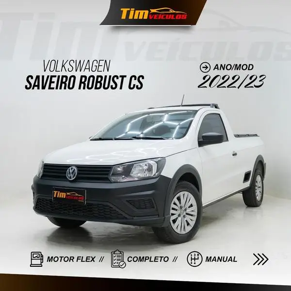 Carro Volkswagen Saveiro 2023 Robust 1.6 MSI CD (Flex)