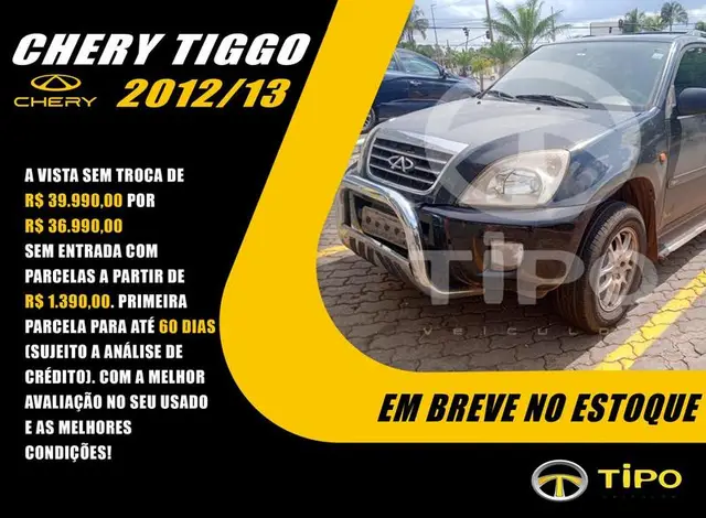 Carro CAOA Chery Tiggo 2013 2.0 16V