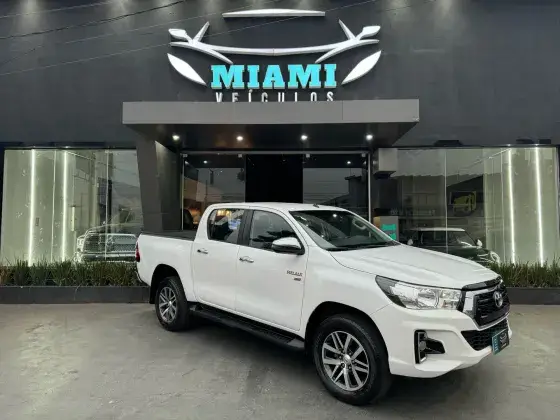 Carro Toyota Hilux Cabine Dupla 2019 Hilux 2.7 SRV CD 4x2 (Flex) (Aut)