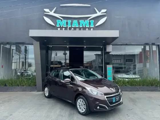 Carro Peugeot 208 2018 Allure 1.2 12V (Flex)