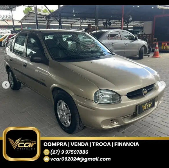 Carro Chevrolet Classic 2008 Corsa Sedan  Spirit 1.0 (Flex)