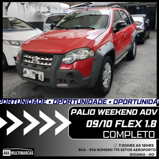 Carro Fiat Palio Weekend 2010 Adventure Locker 1.8 8V (Flex)
