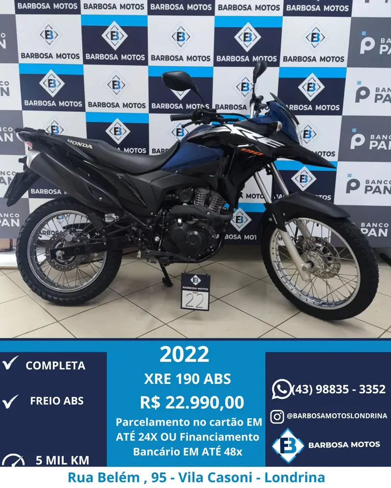 Honda XRE 190 (ABS) (Flex)