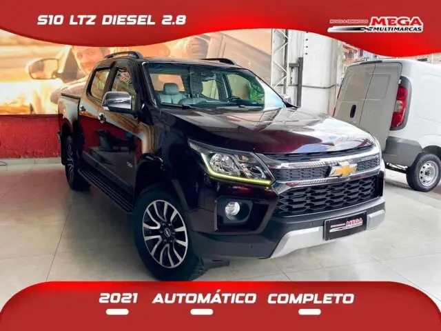 Carro Chevrolet S10 Cabine Dupla 2021 S10 2.8 CTDI LTZ 4WD (Cabine Dupla) (Aut)