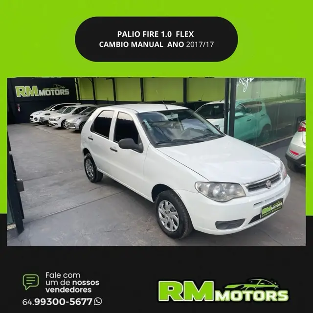 Carro Fiat Palio 2017 Fire 1.0 8V (Flex) 4p