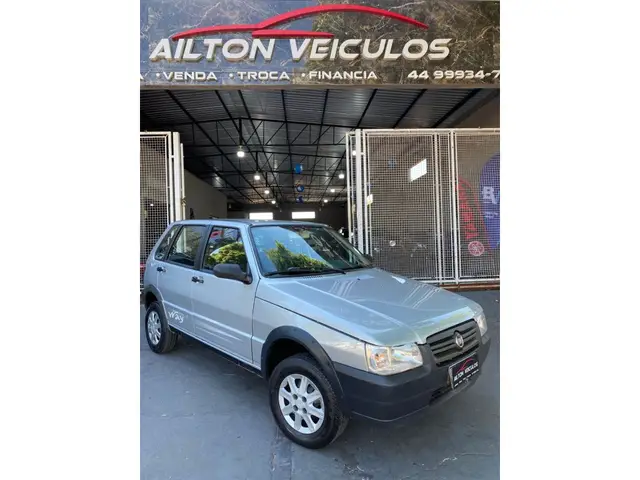 Carro Fiat Uno Mille 2011 Fire Economy Way 1.0 (Flex) 4p
