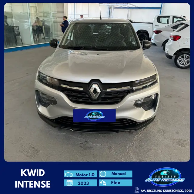 Carro Renault Kwid 2023 Intense 1.0 12v SCe (Flex)