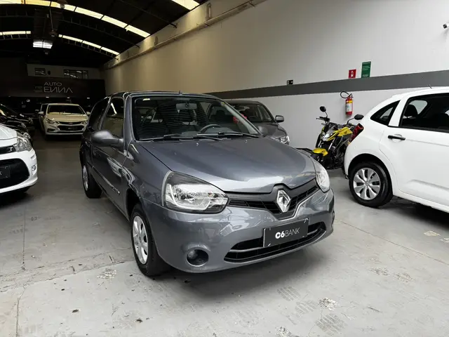 Carro Renault Clio 2014 Authentique 1.0 16V (Flex) 2p