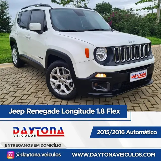 Carro Jeep Renegade 2016 Longitude 1.8 4x2 (Aut) (Flex)