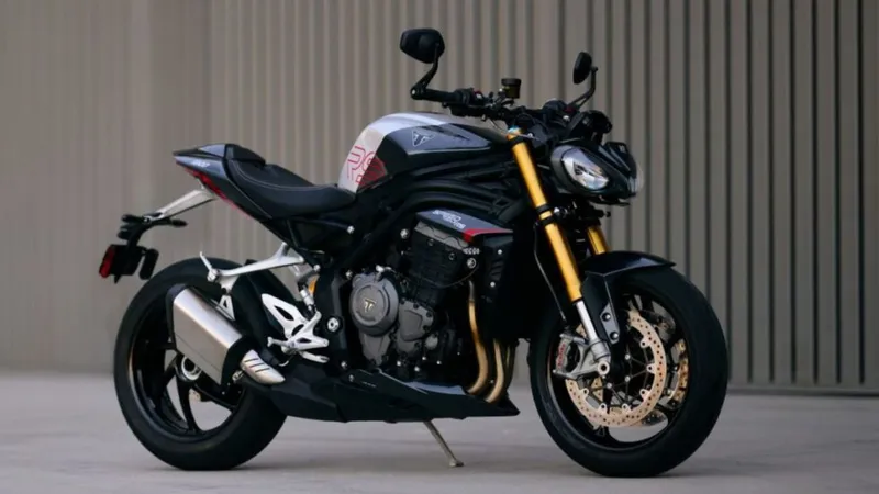 Triumph lança supernaked com mais de 180 cv 