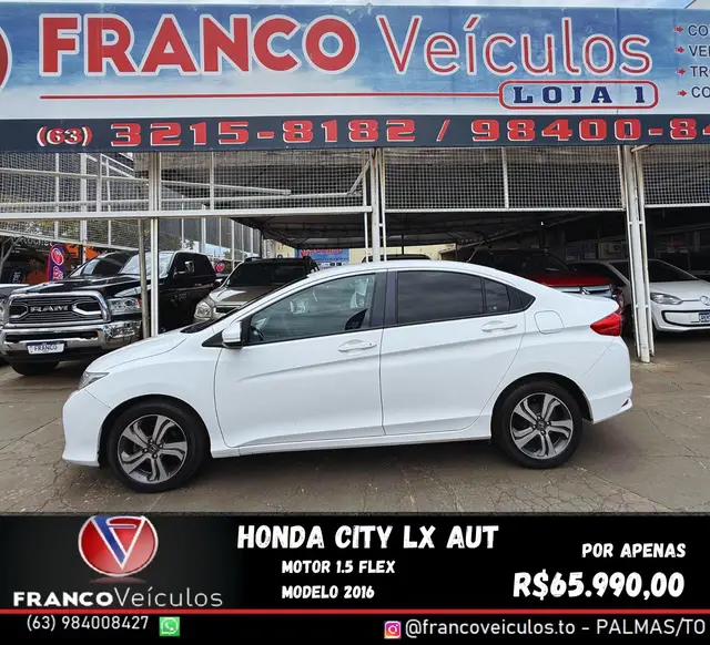 Carro Honda City 2016 LX 1.5 CVT (Flex)