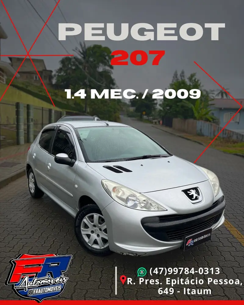 Peugeot 207 Hatch XR 1.4 8V (flex) 4p