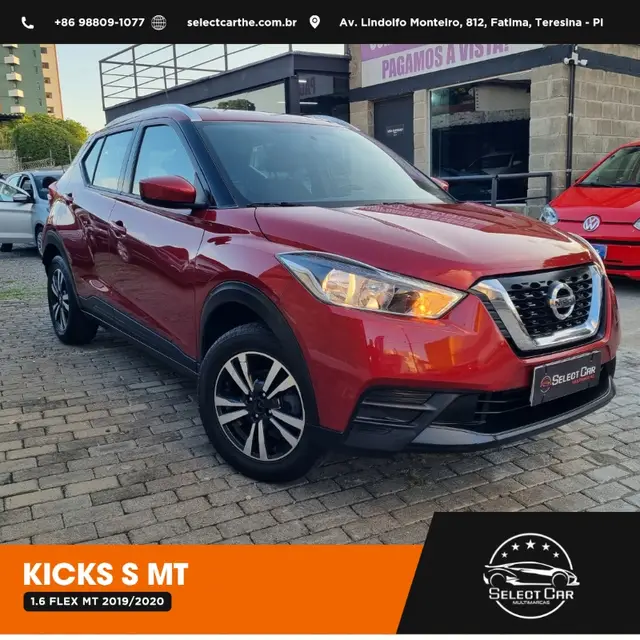Carro Nissan Kicks 2020 1.6 S (Flex)