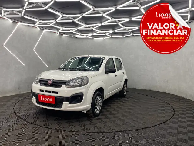 Carro Fiat Uno 2019 Attractive 1.0 8V (Flex) 4p