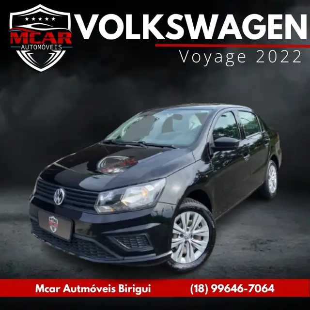 Carro Volkswagen Voyage 2022 1.6
