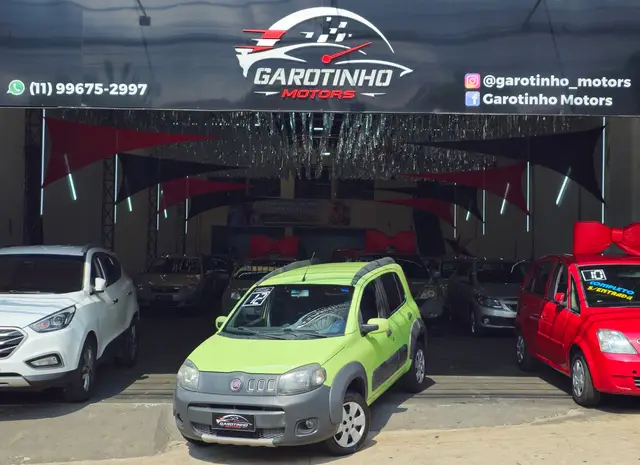 Carro Fiat Uno 2012 Way 1.0 8V (Flex) 4p