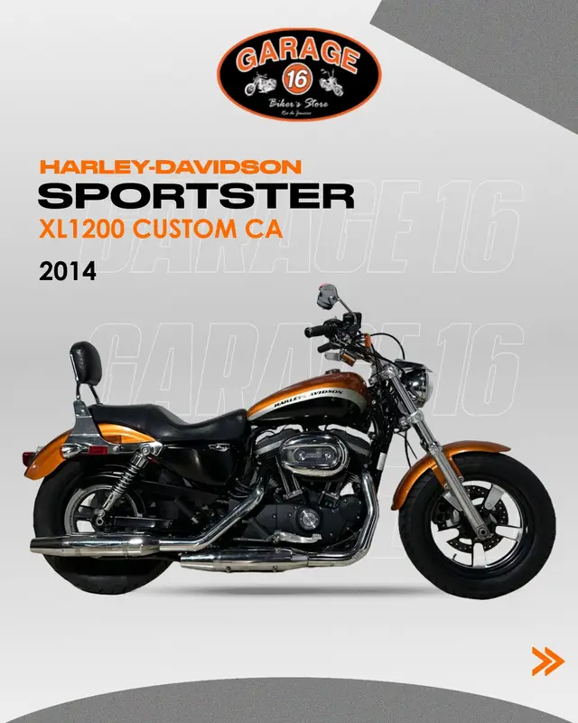 Carro Harley-Davidson Sportster 1200 2014 XL 1200 CA