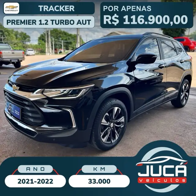 Carro Chevrolet Tracker 2022 Premier 1.2 Turbo (Flex) (Aut)